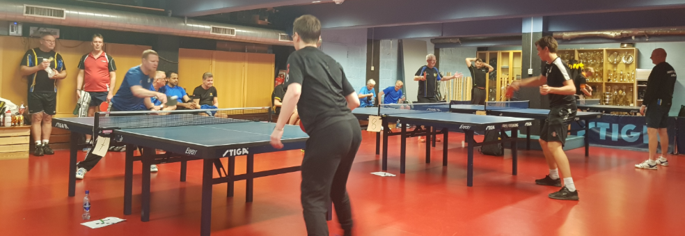 Bordtennisstevne for B-Herrer